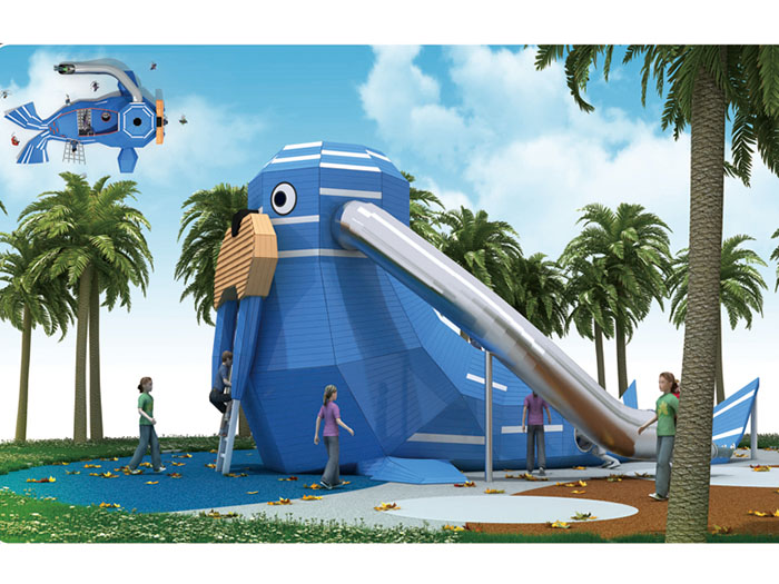 大型不銹鋼滑梯51